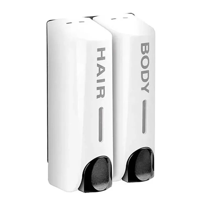350Ml Soap Dispenser Wall-Mount Shower Bath Gel Shampoo Manual Press Soap Dispenser Liquid Soap Container Bathroom Accessories