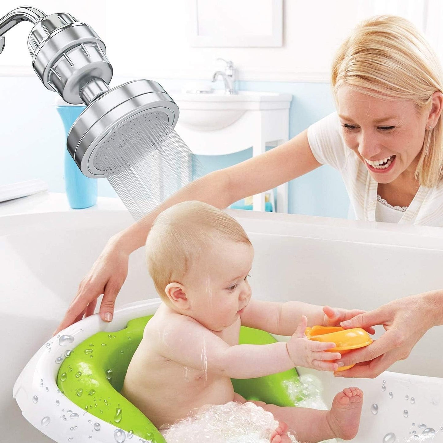 Shower Head Set,Shower Head Filter,Universal Shower Filter,Shower Head,Removes Chlorine Fluoride Heavy Metals.Other Sediments