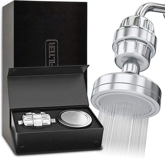 Shower Head Set,Shower Head Filter,Universal Shower Filter,Shower Head,Removes Chlorine Fluoride Heavy Metals.Other Sediments